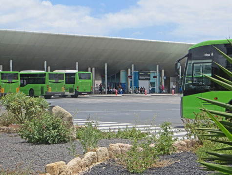 Central Bus Station in Santa Cruz de Tenerife